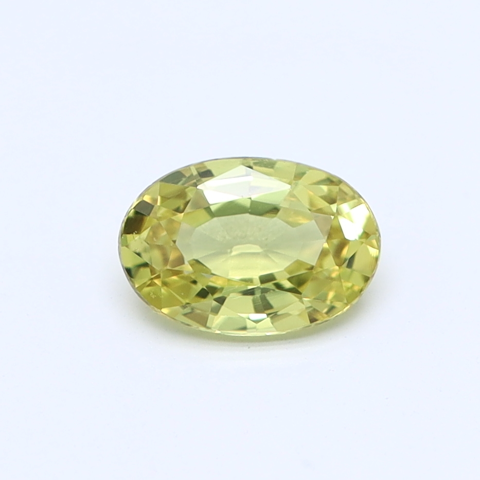 Oval Yellow Natural Sapphire
