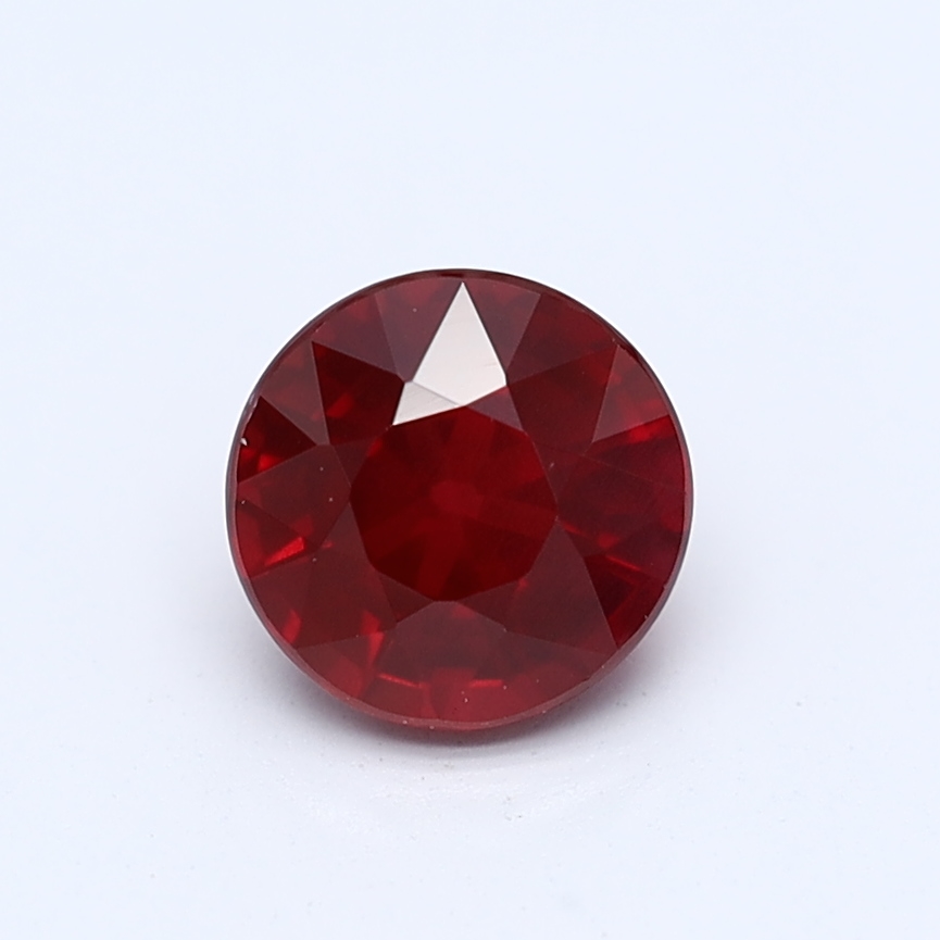 Round Natural Ruby