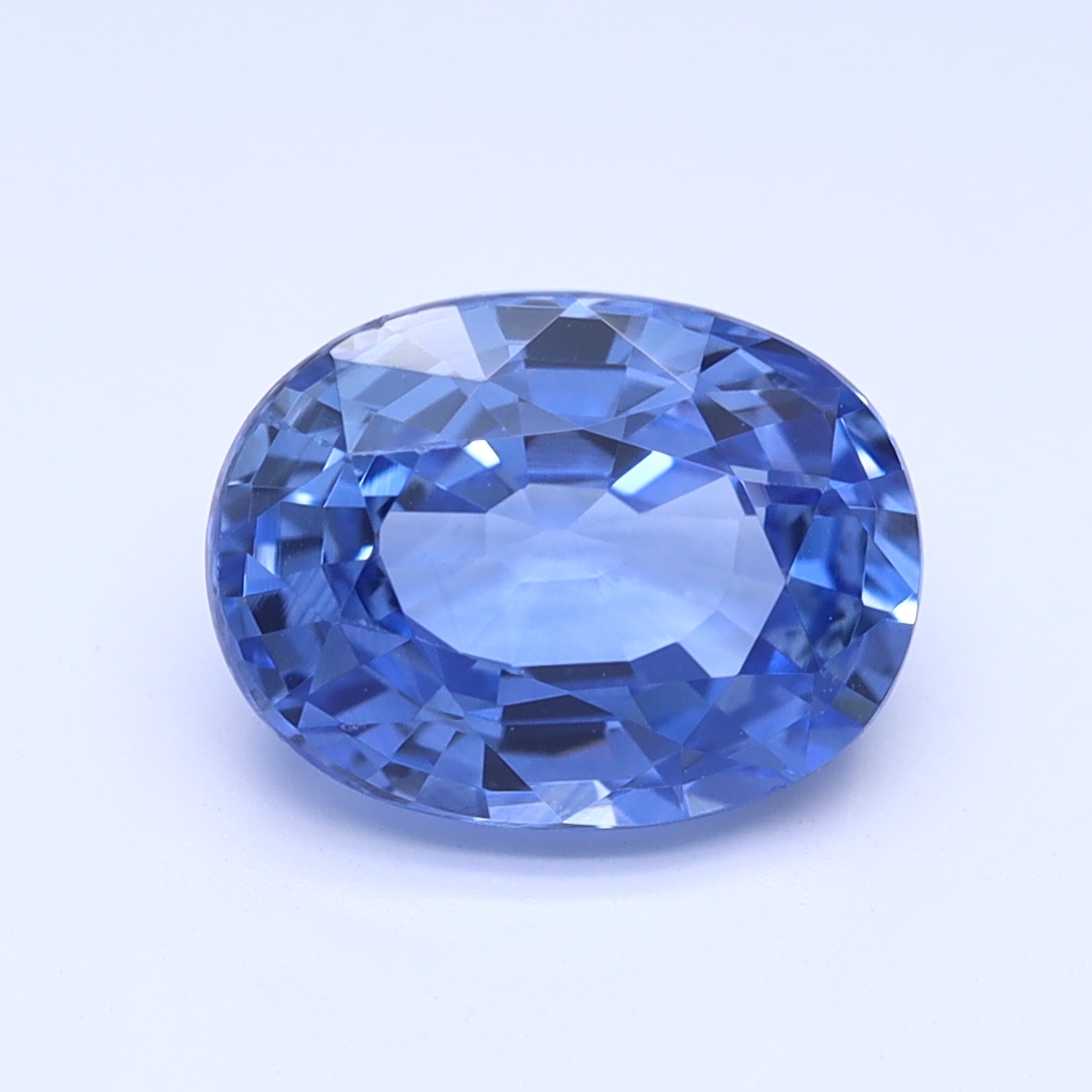 Oval Kentucky Blue Natural Sapphire