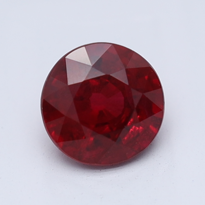 Round Natural Ruby
