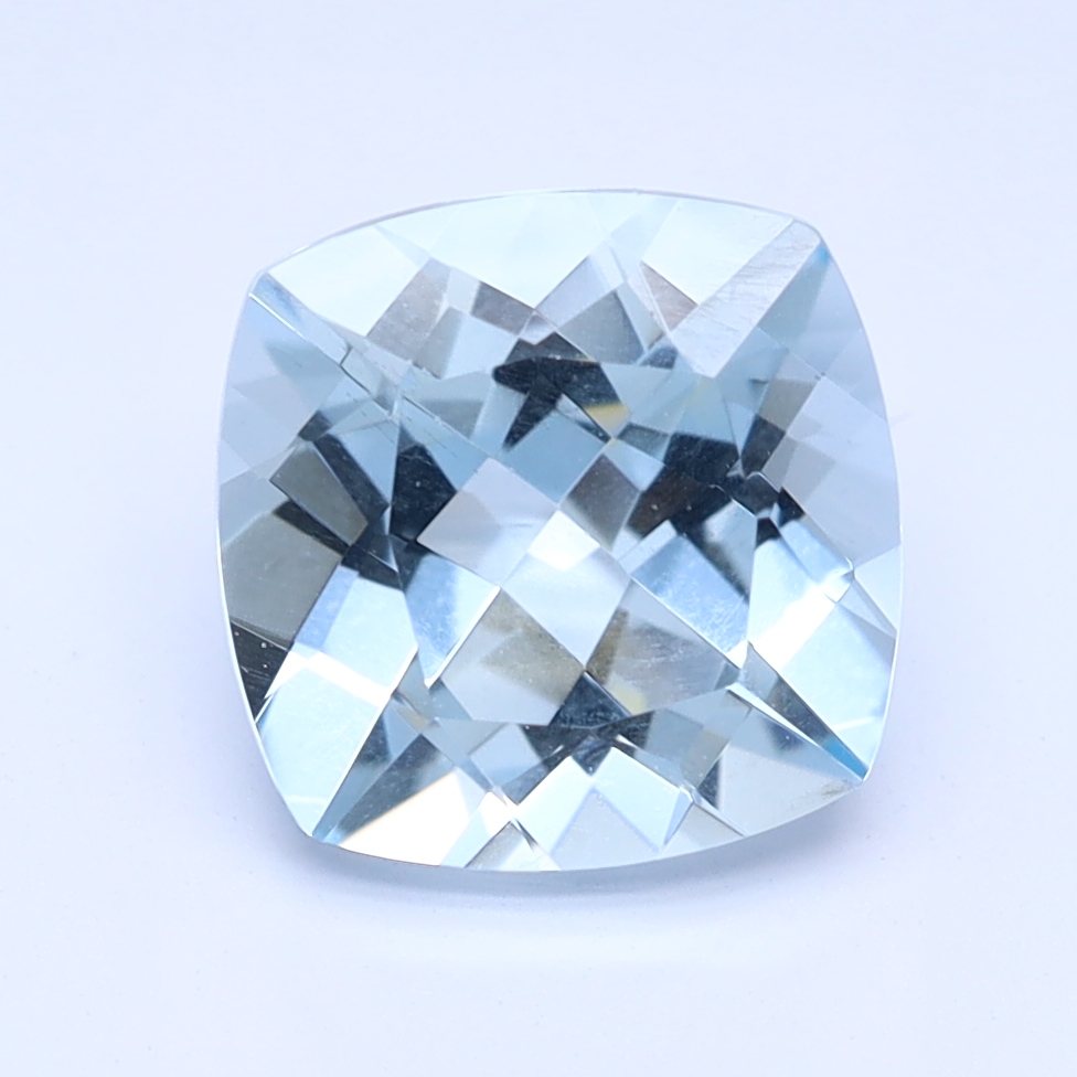 Cushion Cut Natural Aquamarine