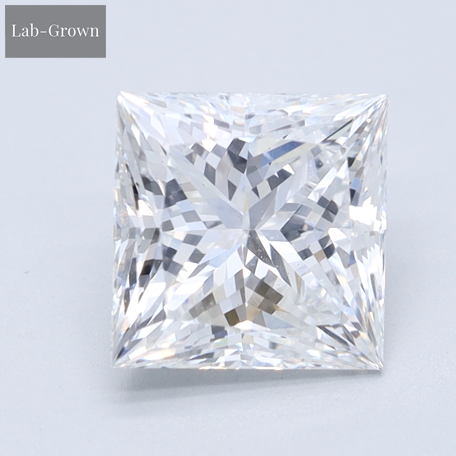 Princess Cut Lab-Grown Diamond