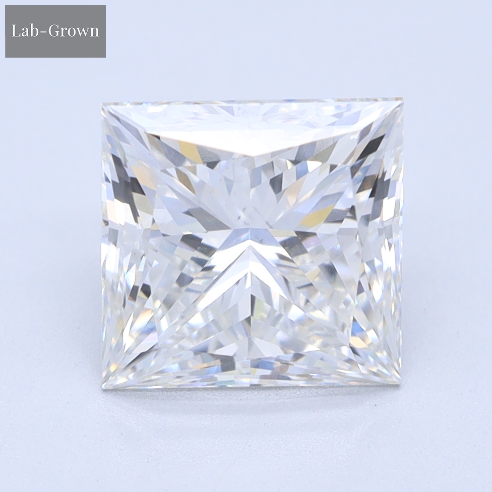 Princess Cut Lab-Grown Diamond